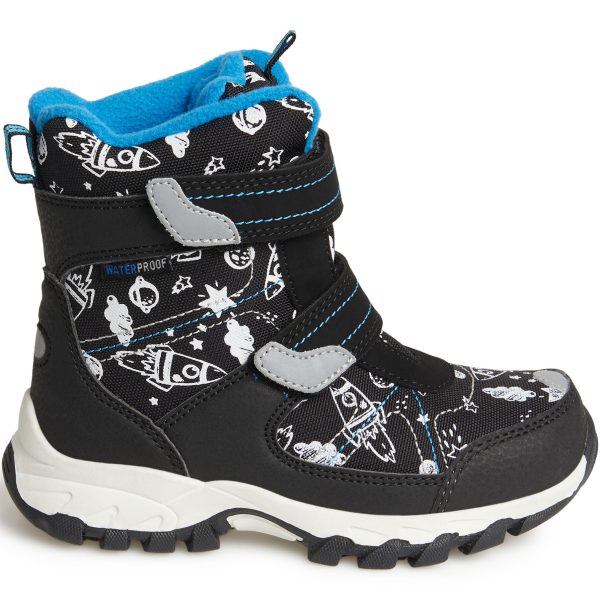 Nordbjörn Snowfall Vinterkängor|Black Print