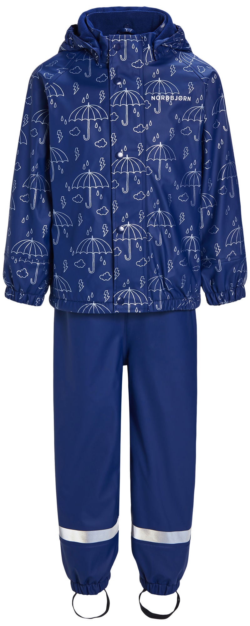 Nordbjörn Styrsö Fodrat Regnställ|Let It Rain Reflex Estate Blue