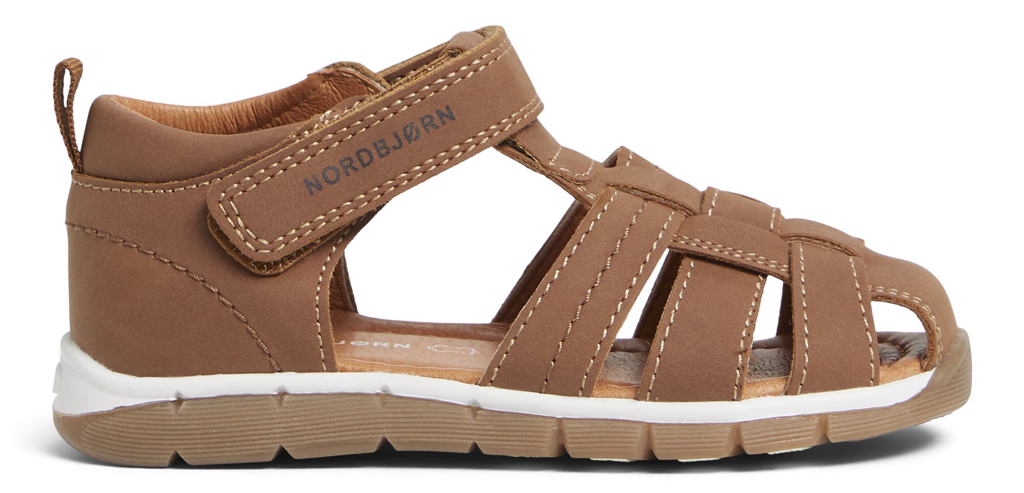 Nordbjörn Visby Sandaler|Camel Brown