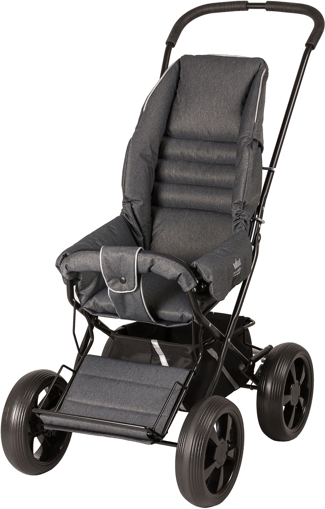 Nordic Crown Sporty Sulky|Mörkgrå Mélange