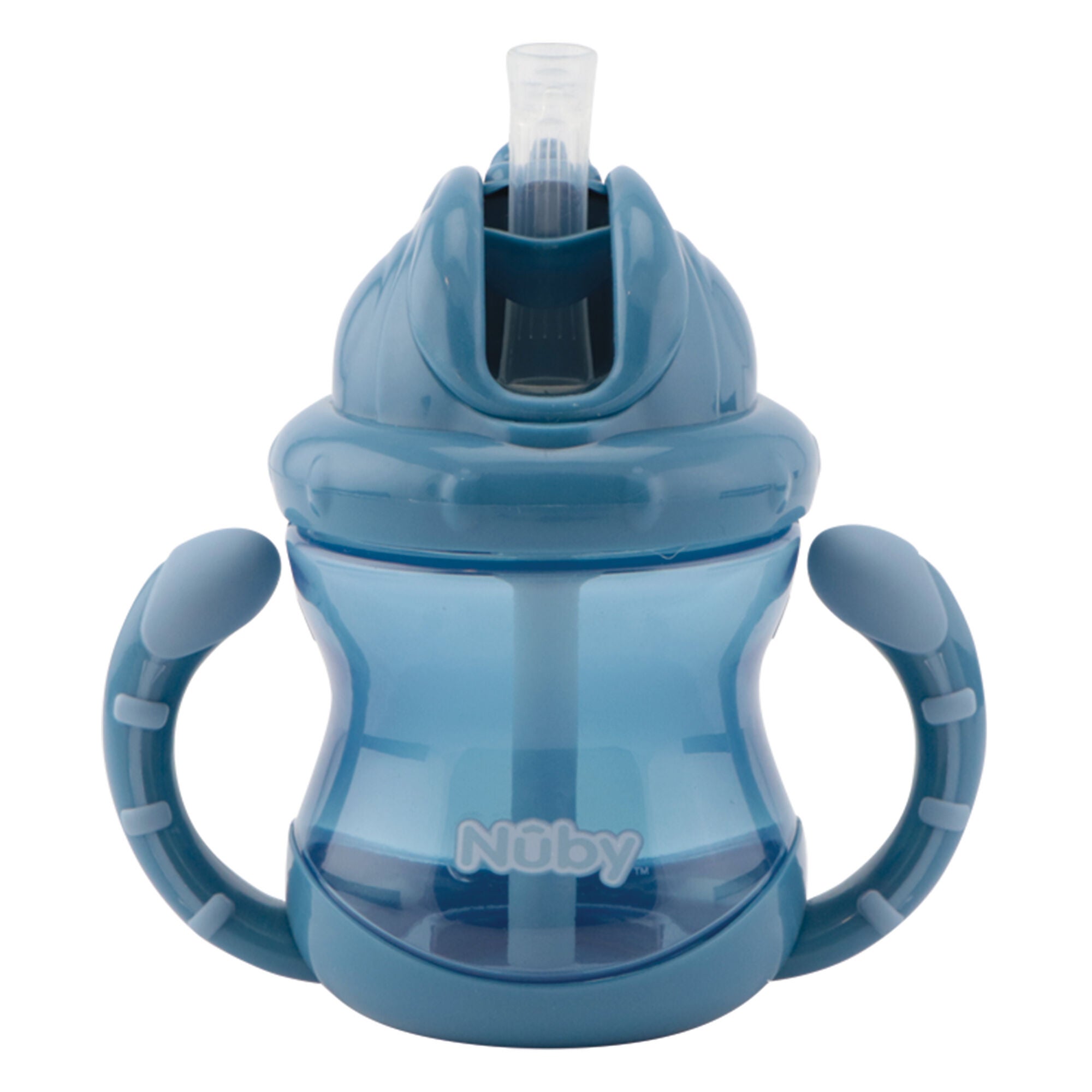 Nuby Twin Handle Flip It Mugg 240 ml +12 m