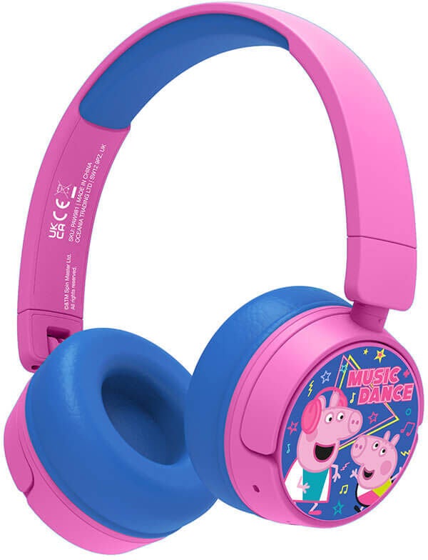 OTL  Greta Gris On-Ear Hörlurar Junior 85/95dB|