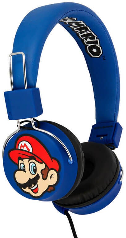 OTL Super Mario Dome Tween On-Ear 100Db Hörlurar Mario &  Luigi