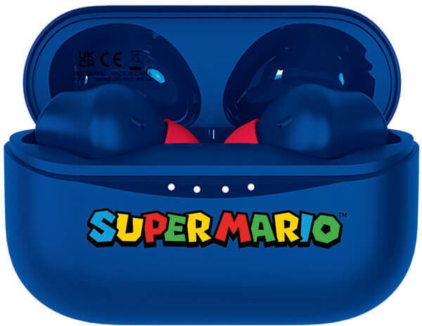 OTL Super Mario Hörlurar In-Ear TWS|Blå