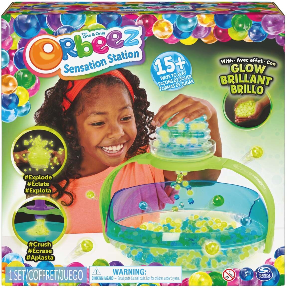 Orbeez Hobbykit Sensationstation med Lyster|