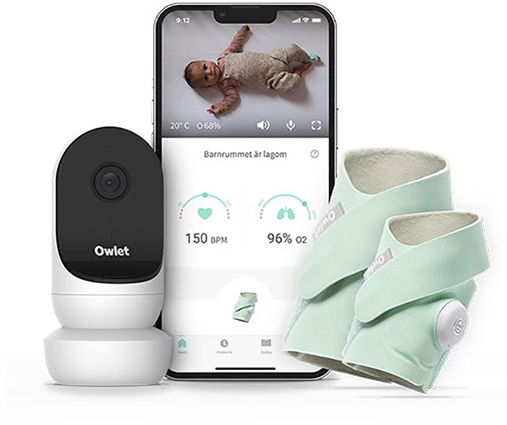 Owlet Monitor Duo Plus Babyvakt med Cam 2