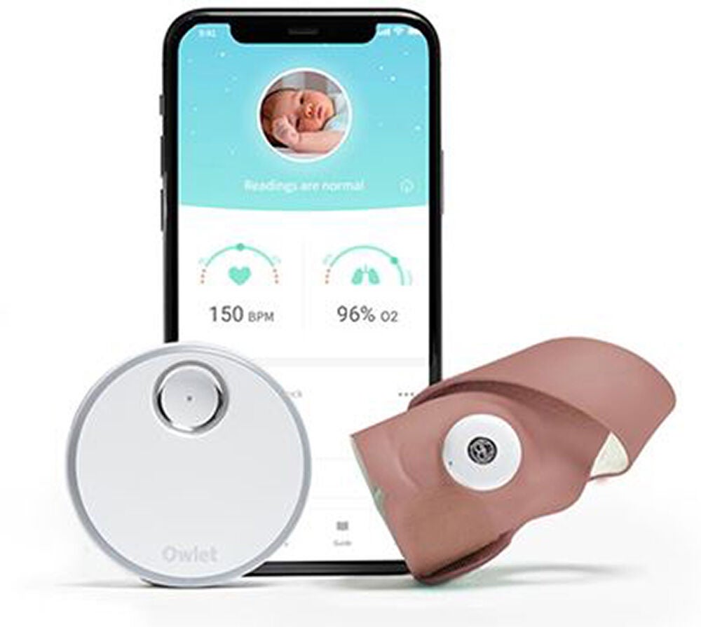 Owlet Smart Sock 3 Babyvakt|Dusty Rose
