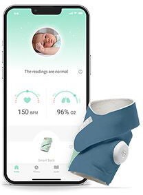 Owlet Smart Sock Babyvakt|Bedtime Blue
