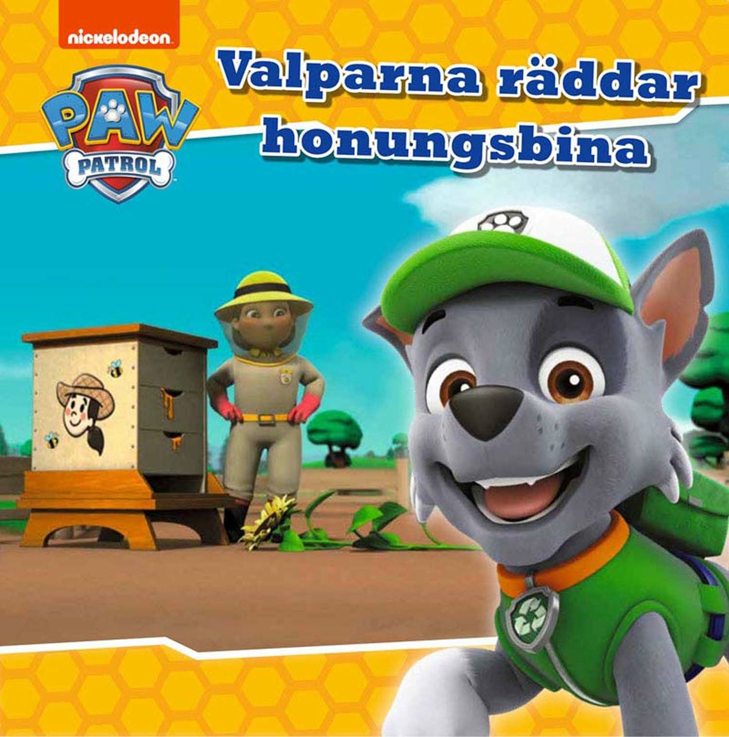 Paw Patrol Bok Valparna Räddar Honungsbina
