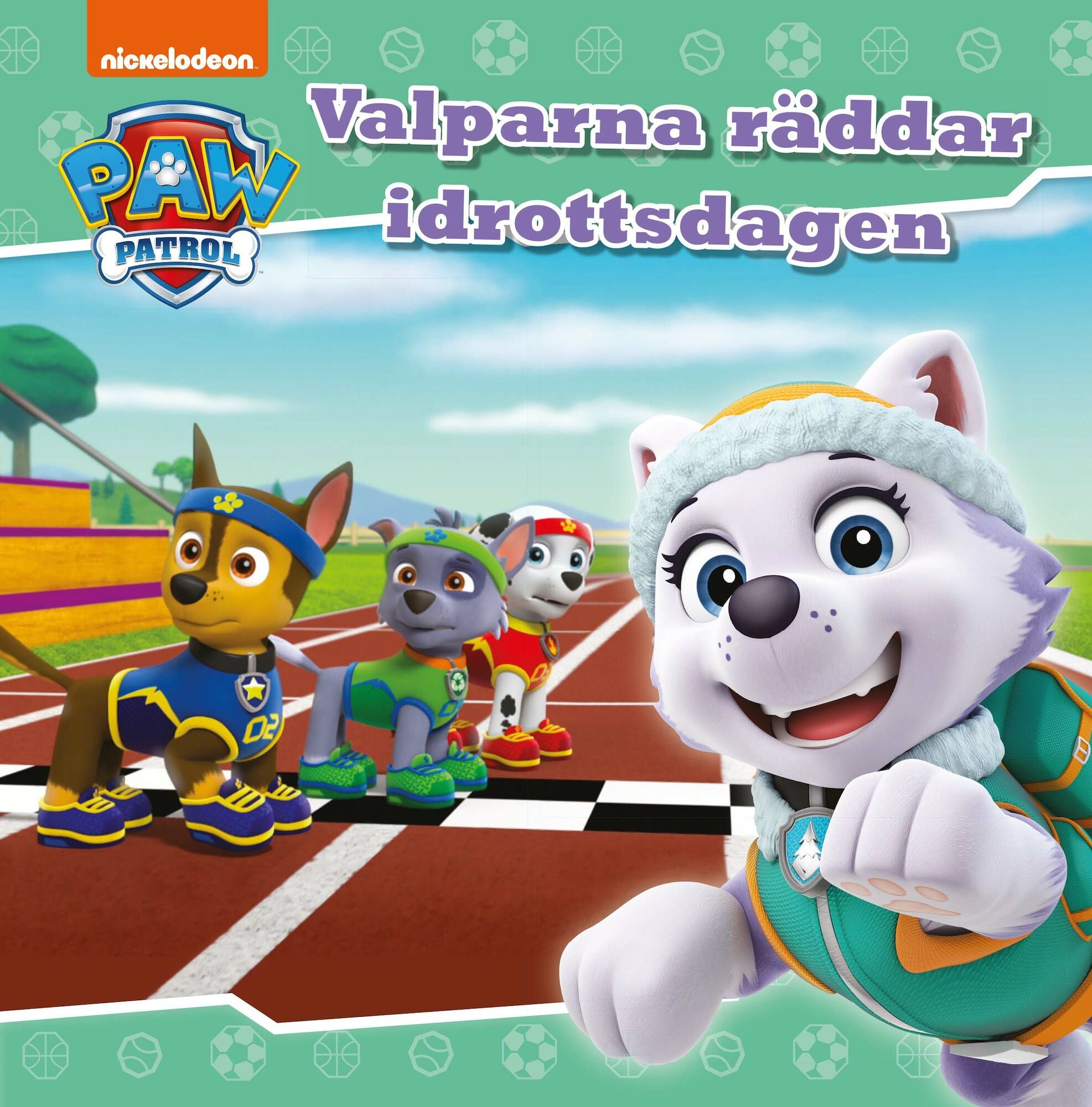 Paw Patrol Bok Valparna Räddar Idrottsdagen
