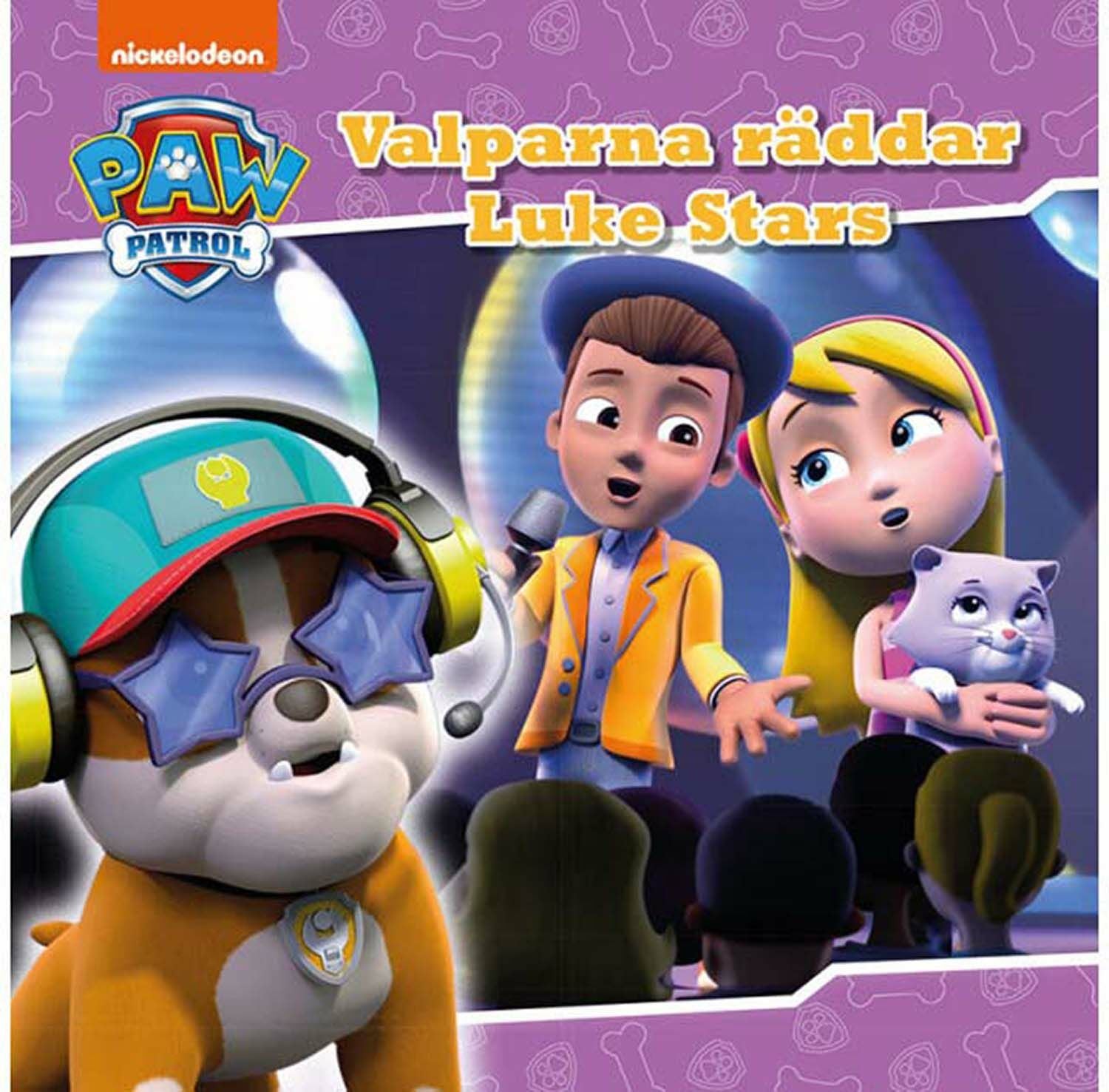 Paw Patrol Bok Valparna Räddar Luke Stars