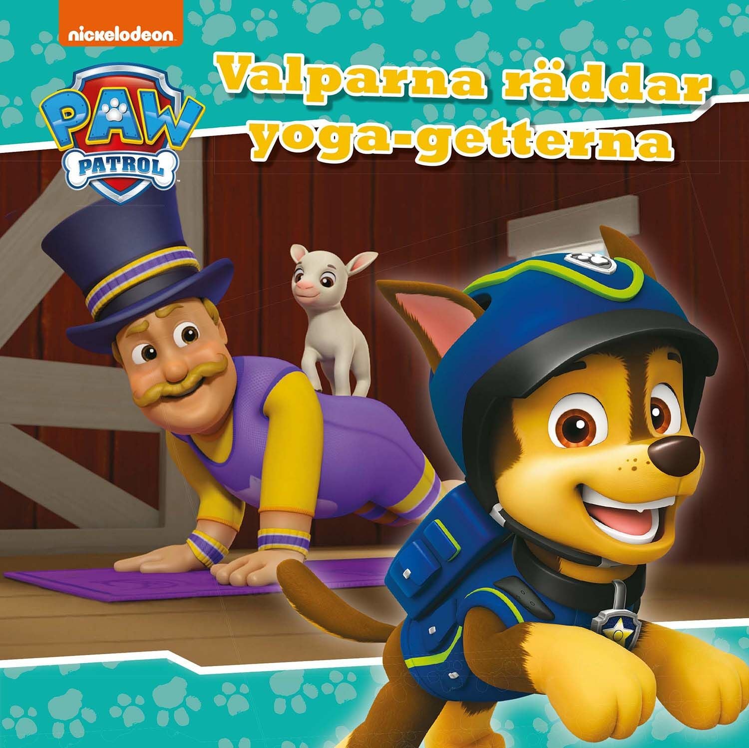Paw Patrol Bok Valparna Räddar Yogagetterna