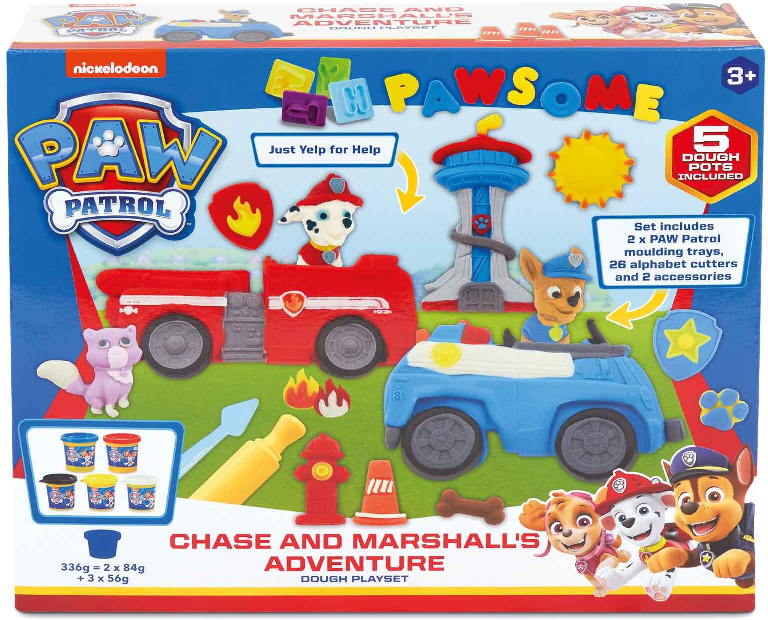 Paw Patrol Chase &  Marshall Pysselset Leravgjutning|
