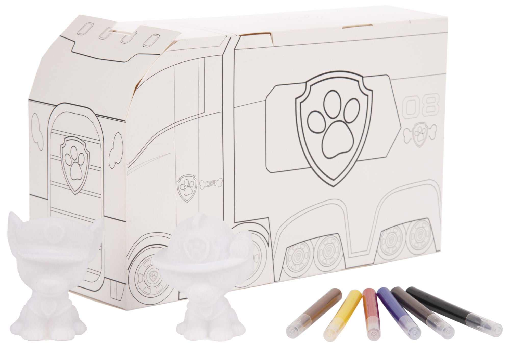 Paw Patrol Felties Målarset|