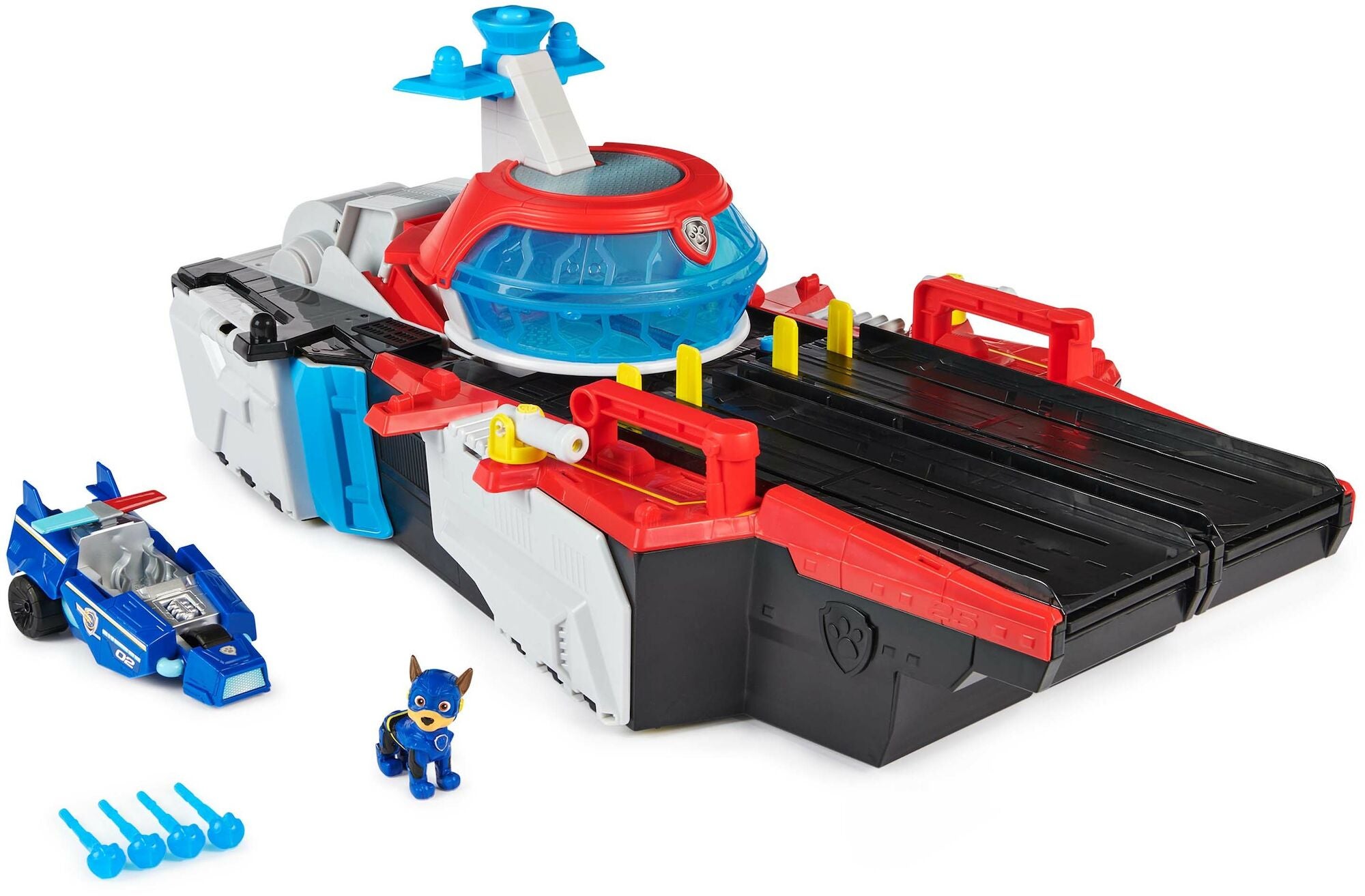 Paw Patrol Movie 2 Marine Headquarter Hangarfartyg|