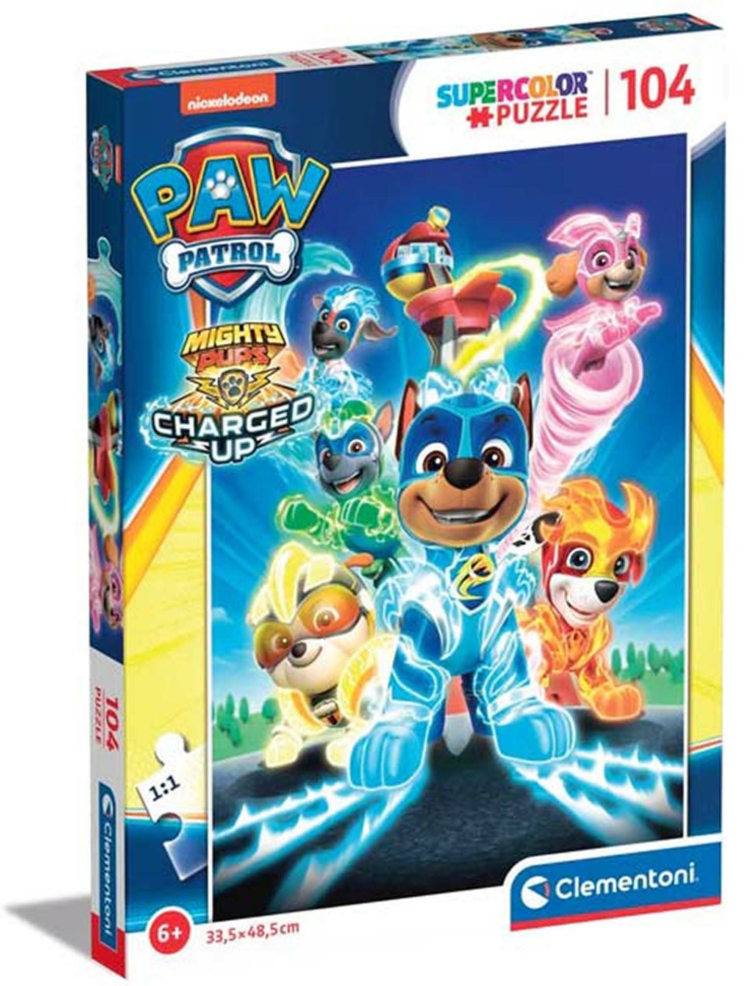 Paw Patrol Pussel 104 Bitar|