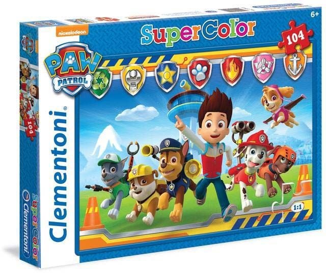 Paw Patrol Pussel 104 Bitar|