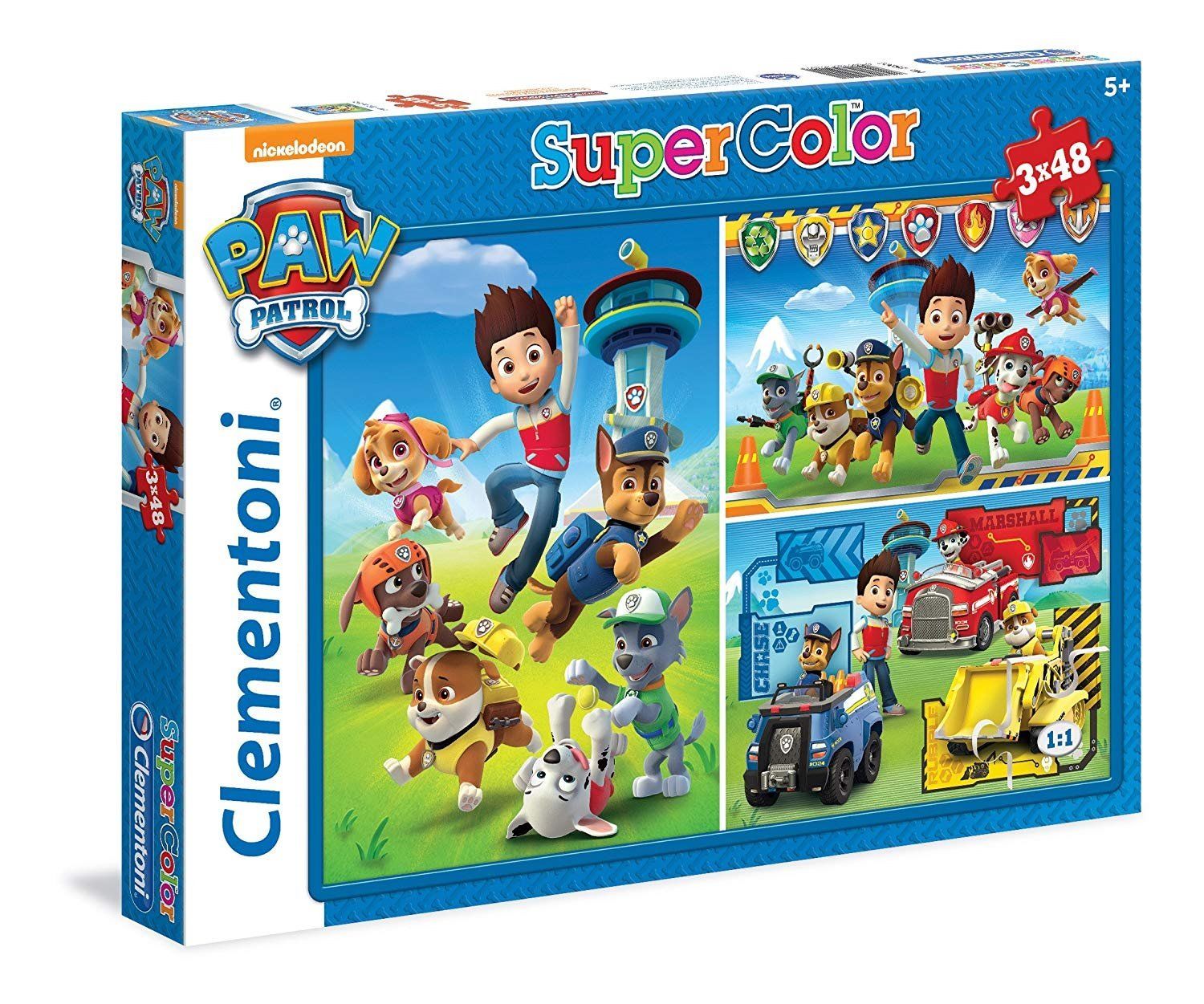 Paw Patrol Pussel 3x48 Bitar