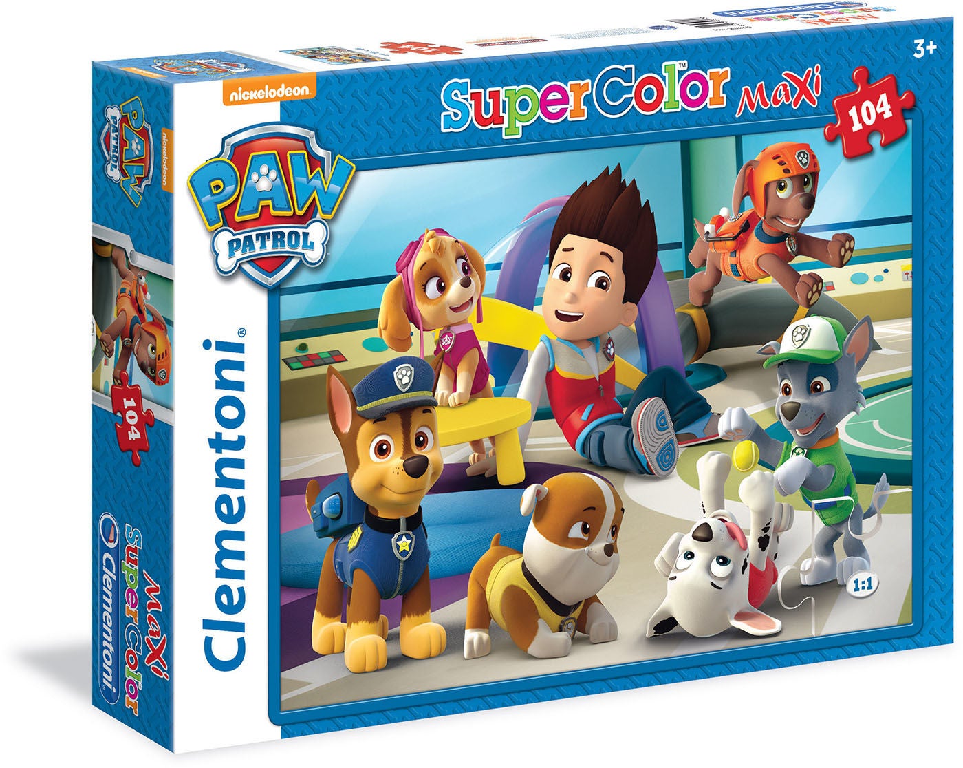 Paw Patrol Pussel Maxi 104 Bitar|