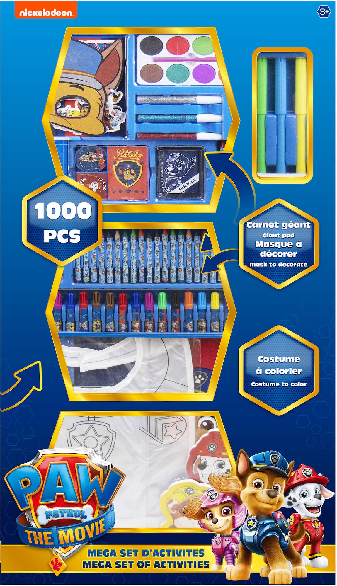 Paw Patrol Pysselset 1000 Delar|