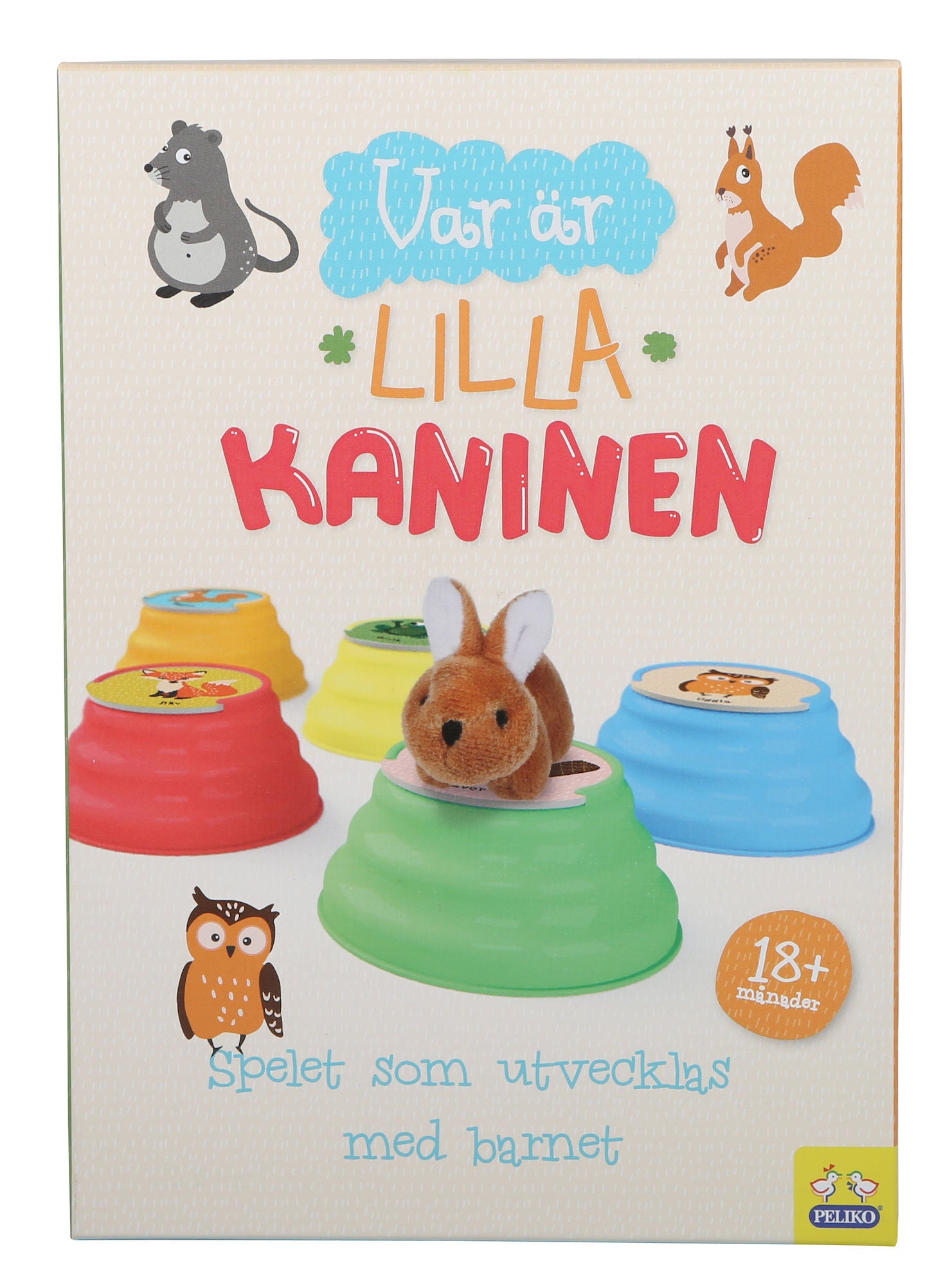 Peliko Spel Var Är Lilla Kaninen|