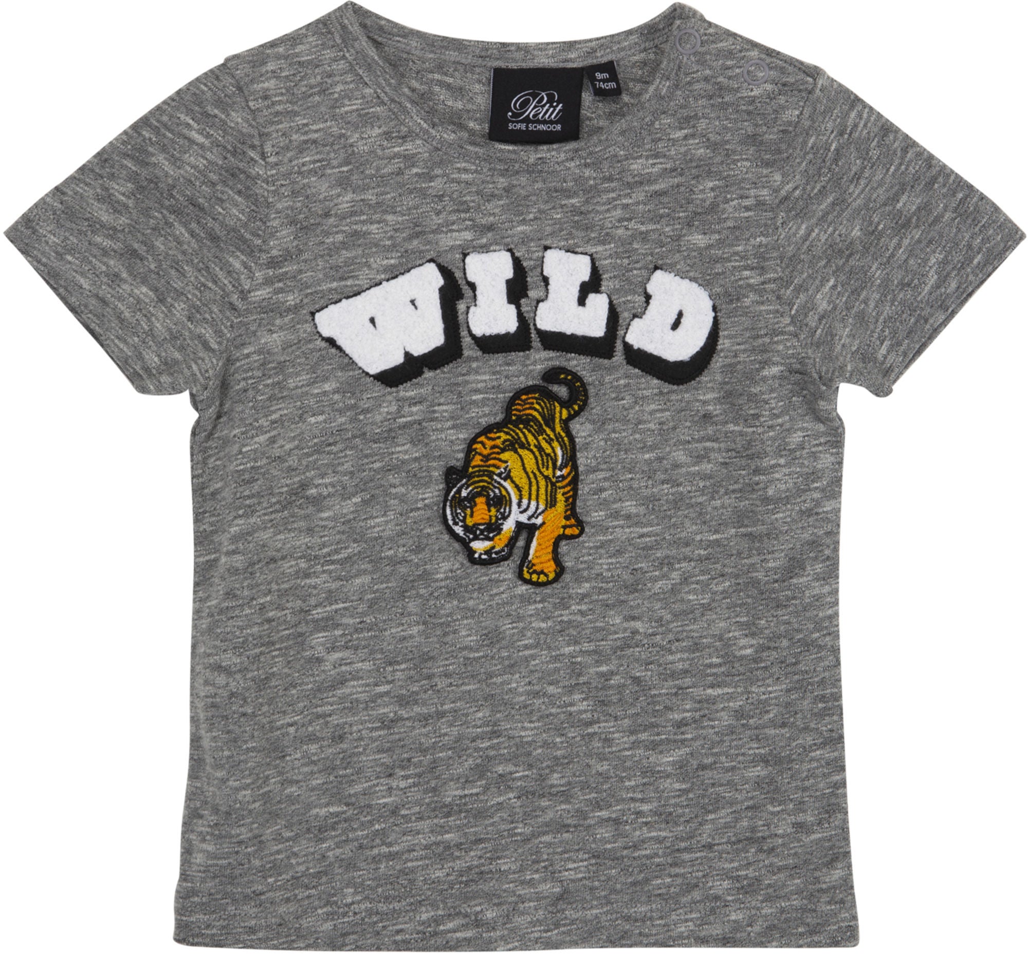 Petit By Sofie Schnoor T-Shirt|Grey Melange Stl 74