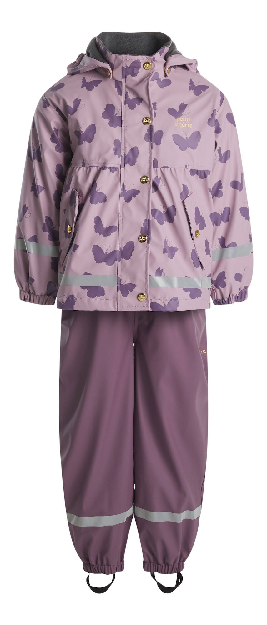 Petite Chérie Atelier Amira Fodrat Regnställ|Butterfly Dawn Pink