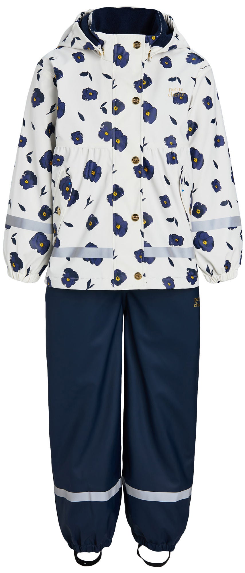 Petite Chérie Atelier Amira Fodrat Regnställ|Flowers White