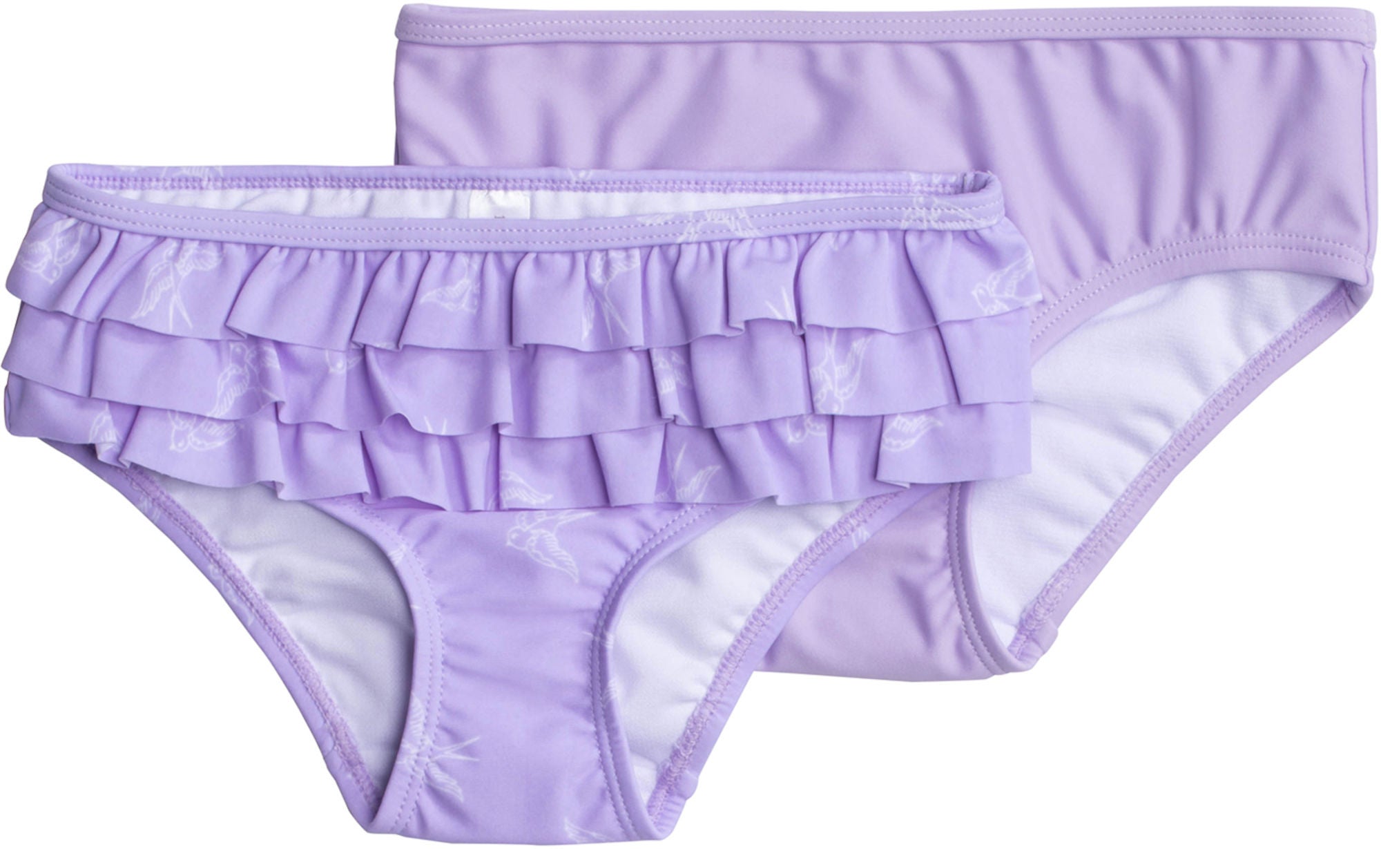 Petite Chérie Atelier Carina UV Bikinitrosor 2-pack|Lavender 134-140