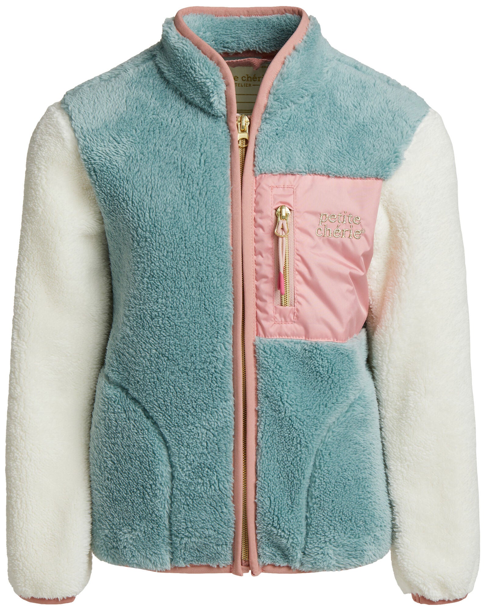 Petite Chérie Atelier Chloe Fleecejacka|Blue Surf