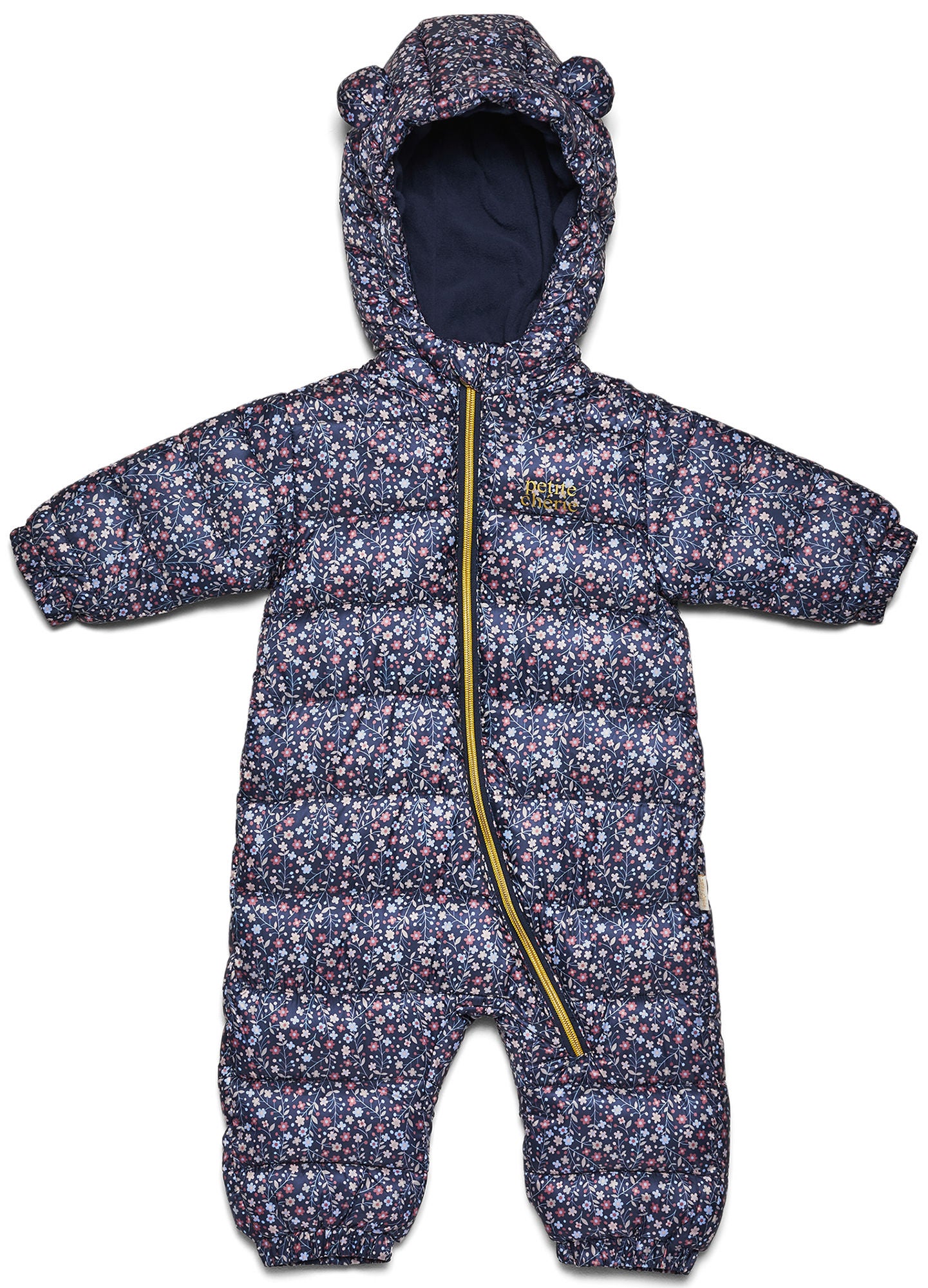 Petite Chérie Atelier Elise Babyoverall|Navy Flower