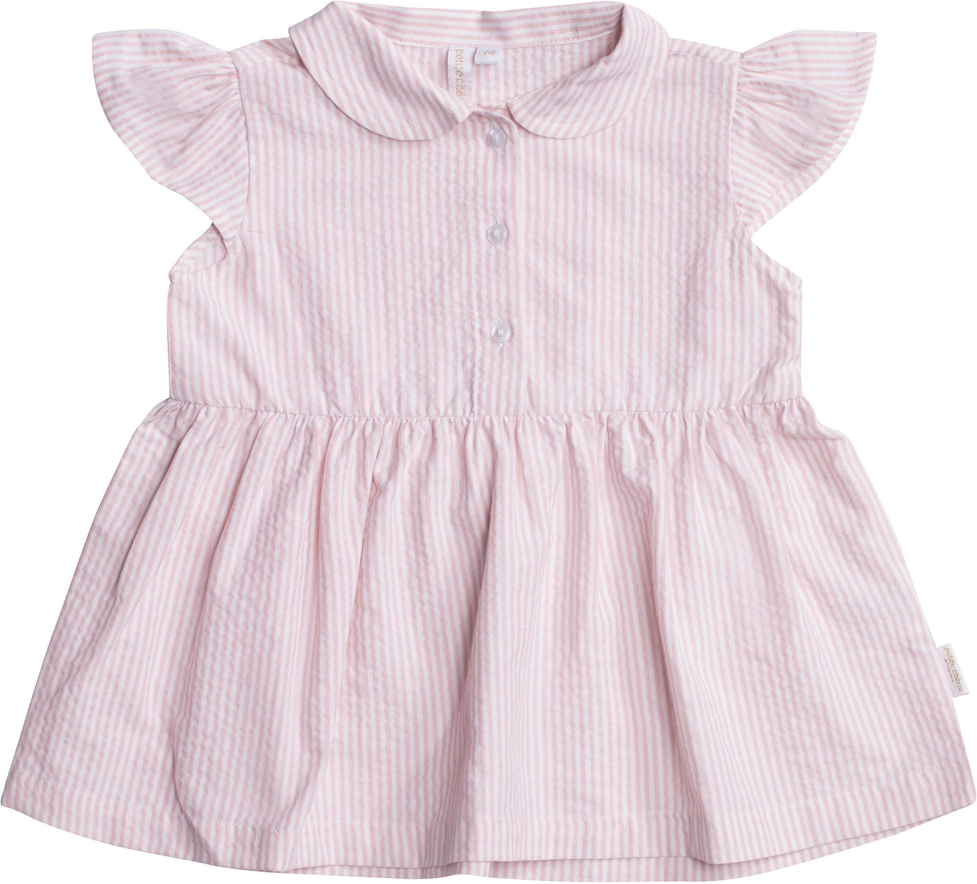 Petite Chérie Atelier Emmalina Klänning|Pink/White 68