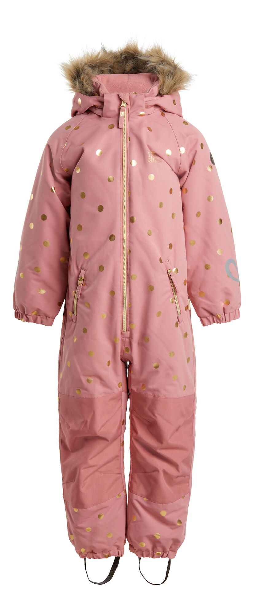 Petite Chérie Atelier Etoile Overall|Foil Dots Pink