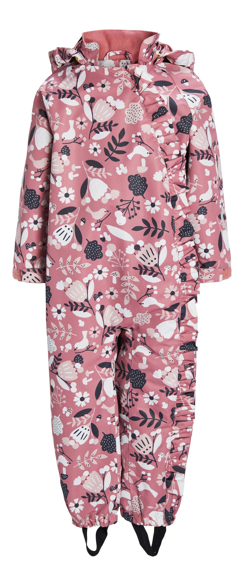 Petite Chérie Atelier Lily Skaloverall|Birds Forest Pink