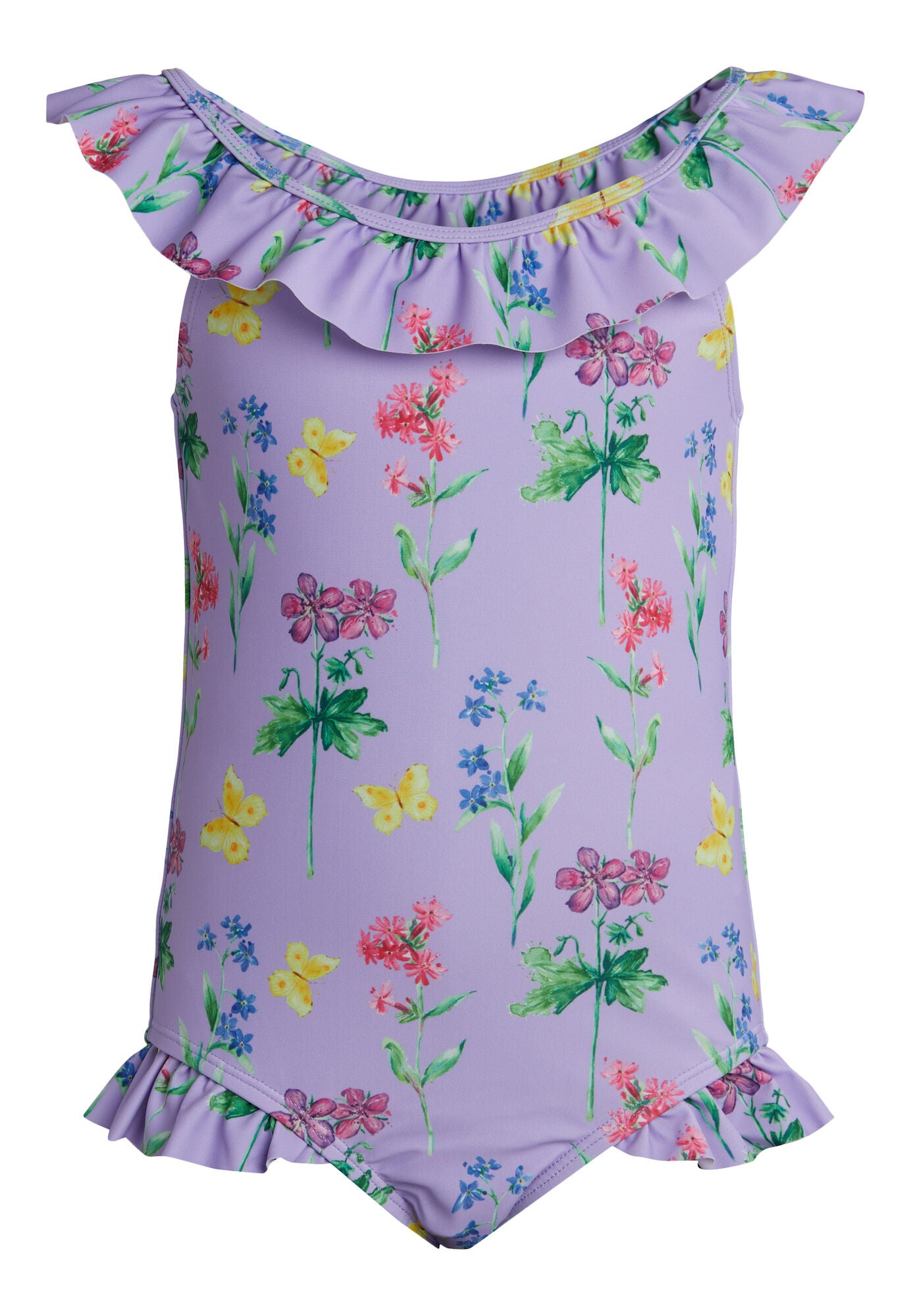 Petite Chérie Atelier Maja Baddräkt|Purple Flower