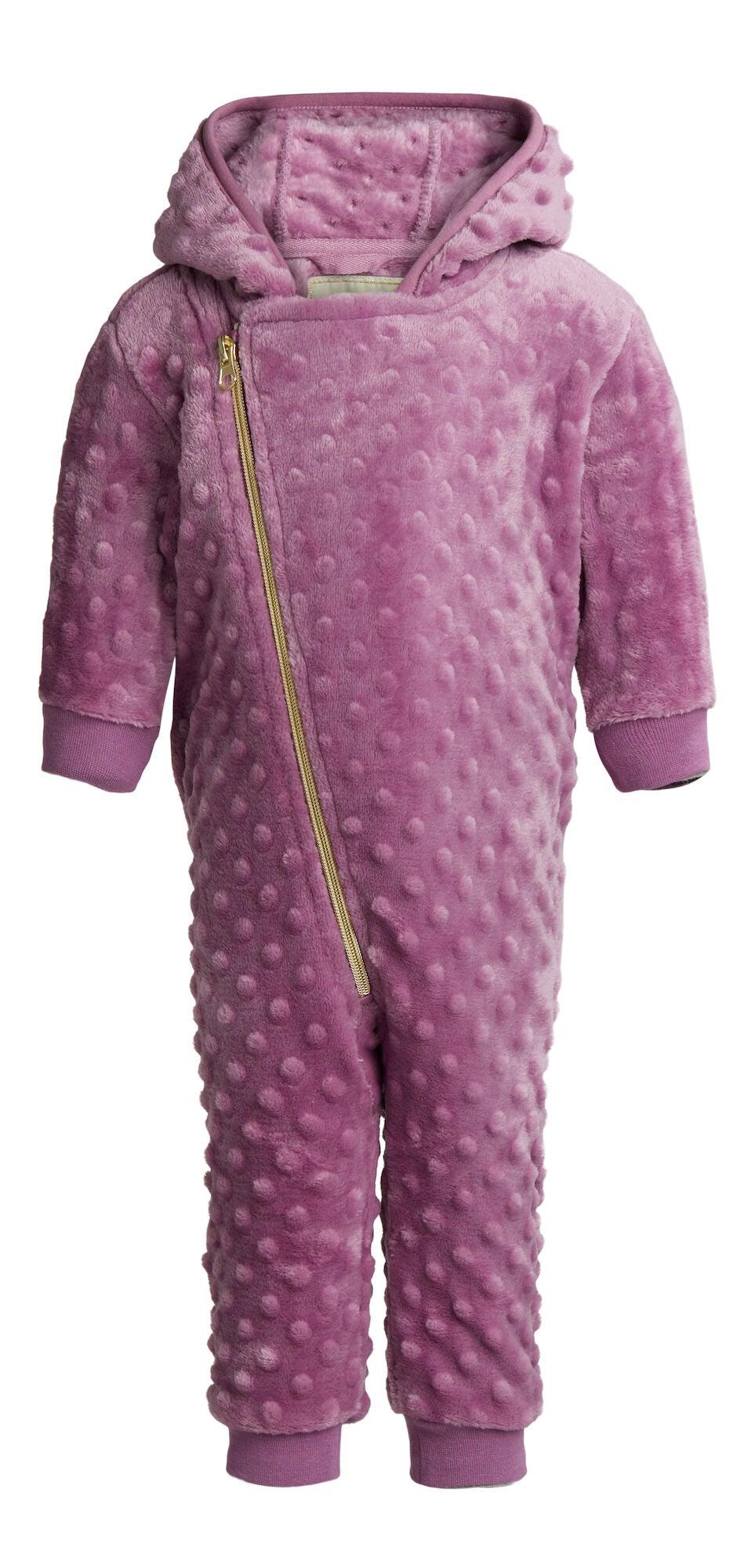 Petite Chérie Atelier Nour Fleeceoverall|Mauve Orchid