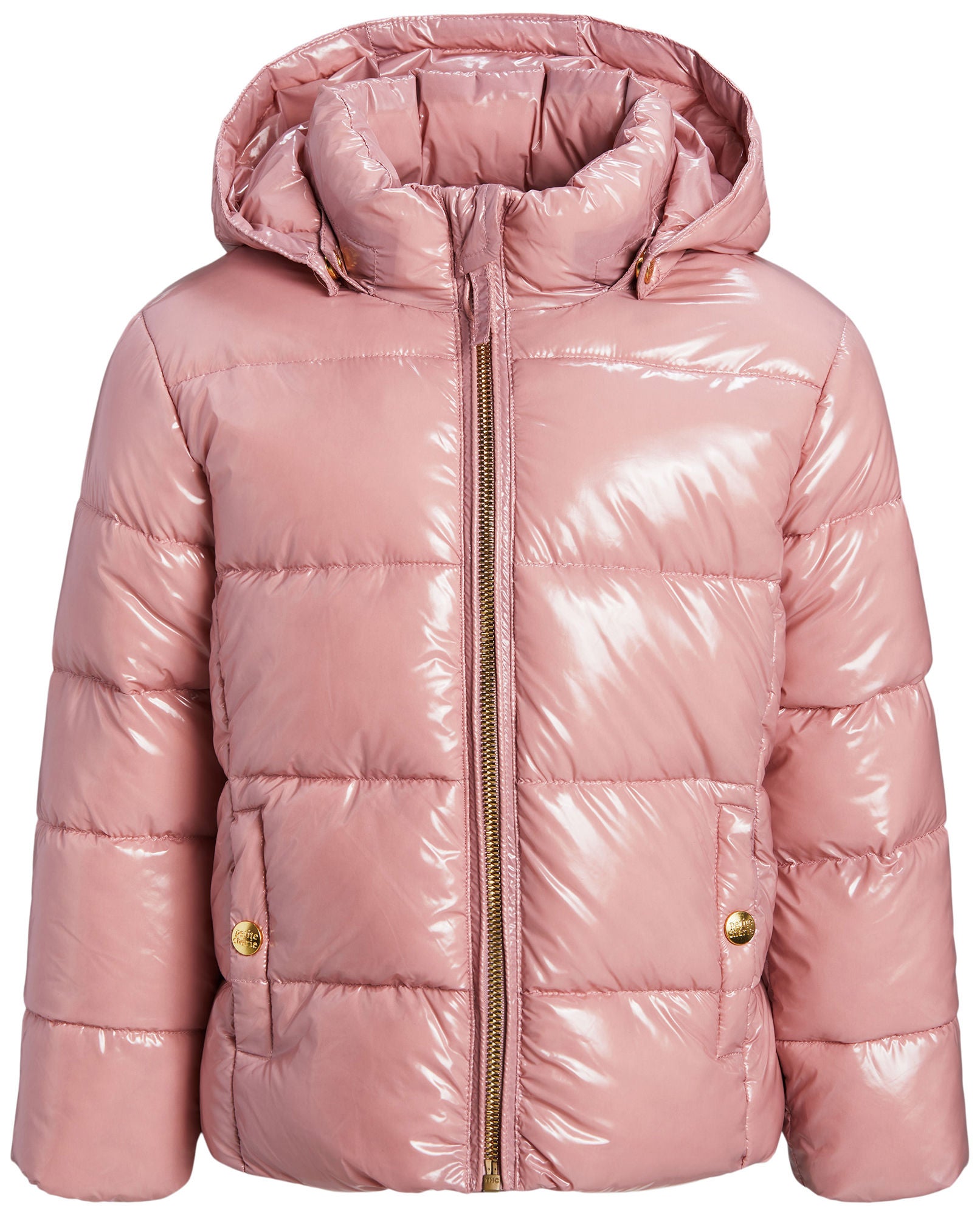 Petite Chérie Atelier Paris Puffjacka|Shiny Pink