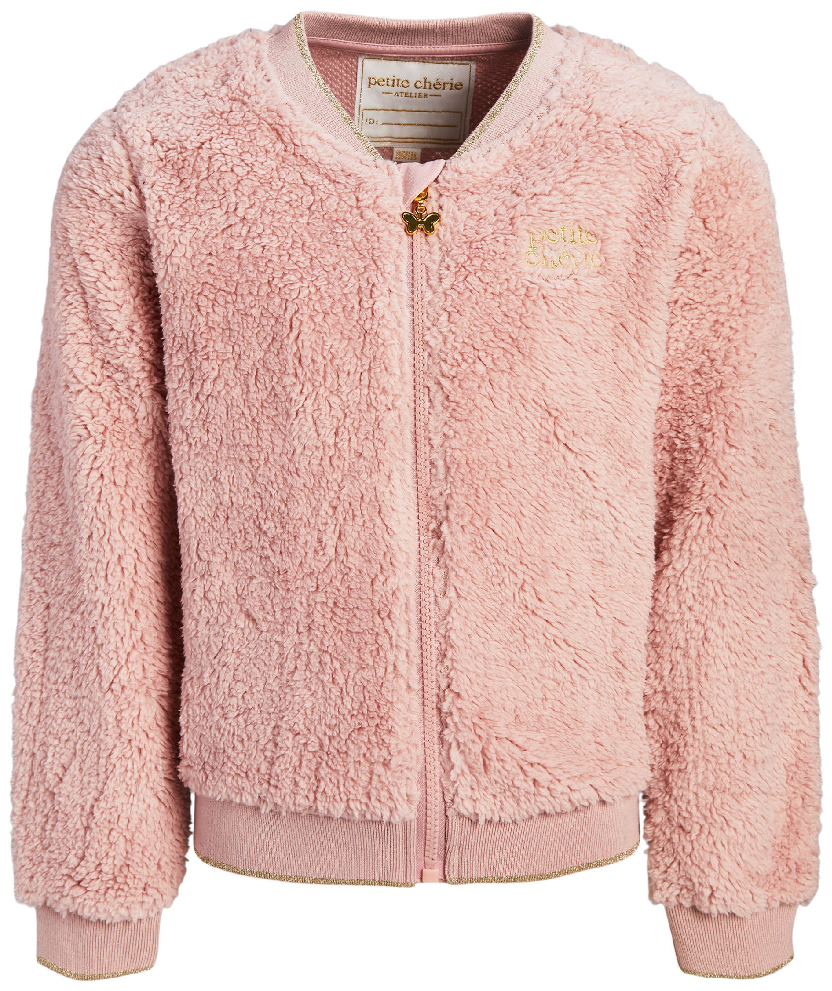 Petite Chérie Atelier Vienna Fleecejacka|Silver Pink
