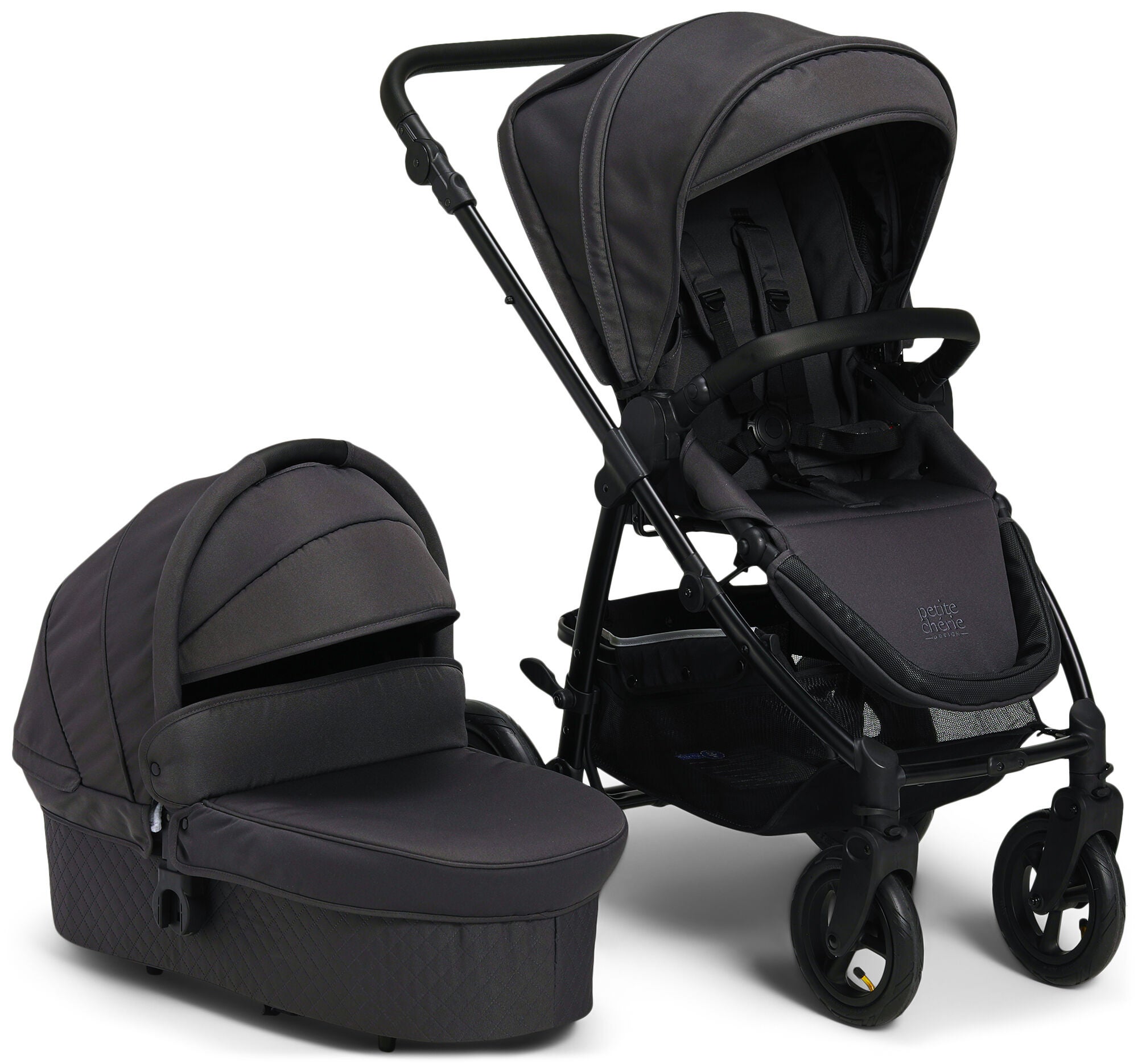 Petite Chérie Heritage 2 Duovagn|Asphalt/Black