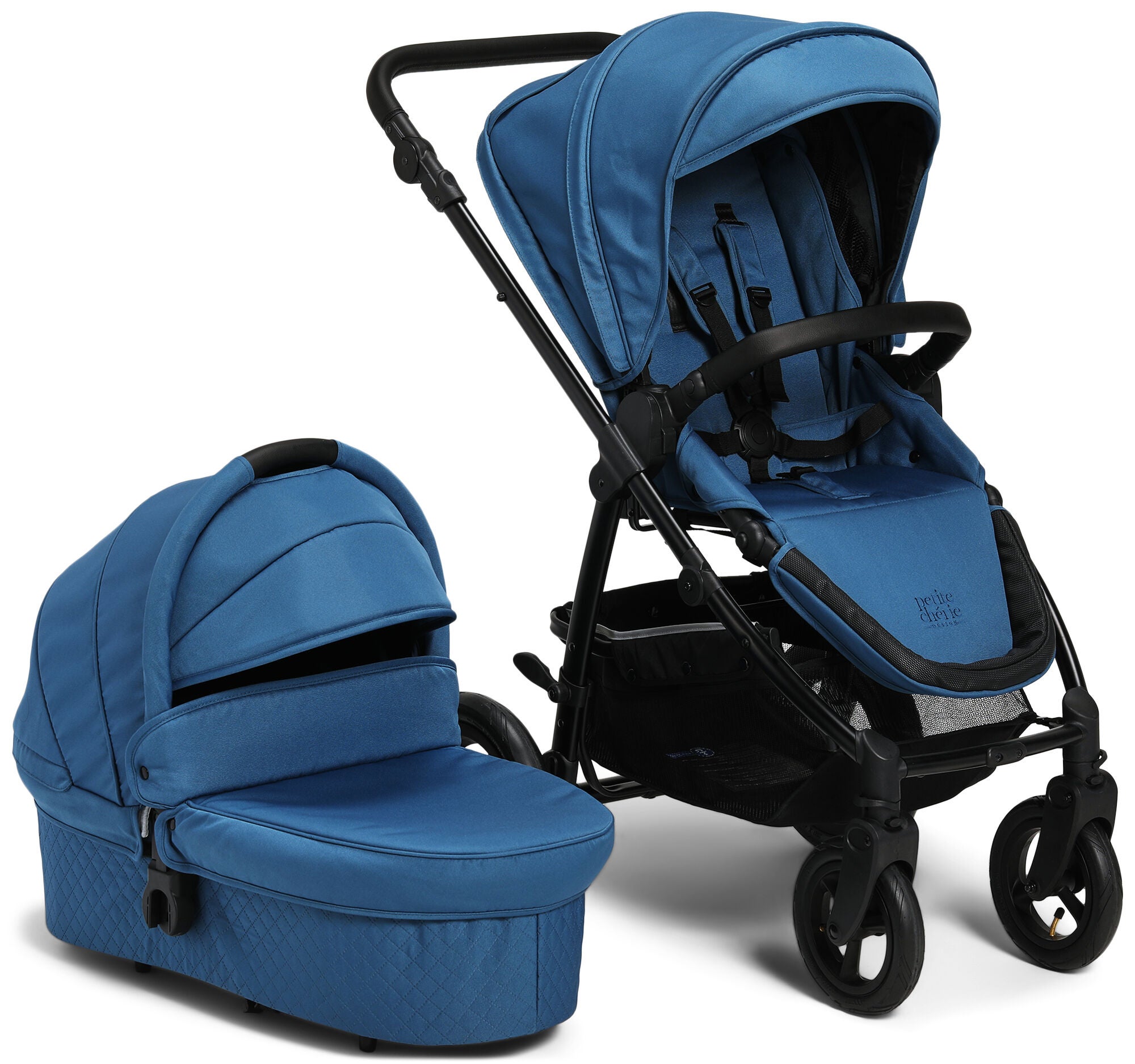Petite Chérie Heritage 2 Duovagn|Blue/Black