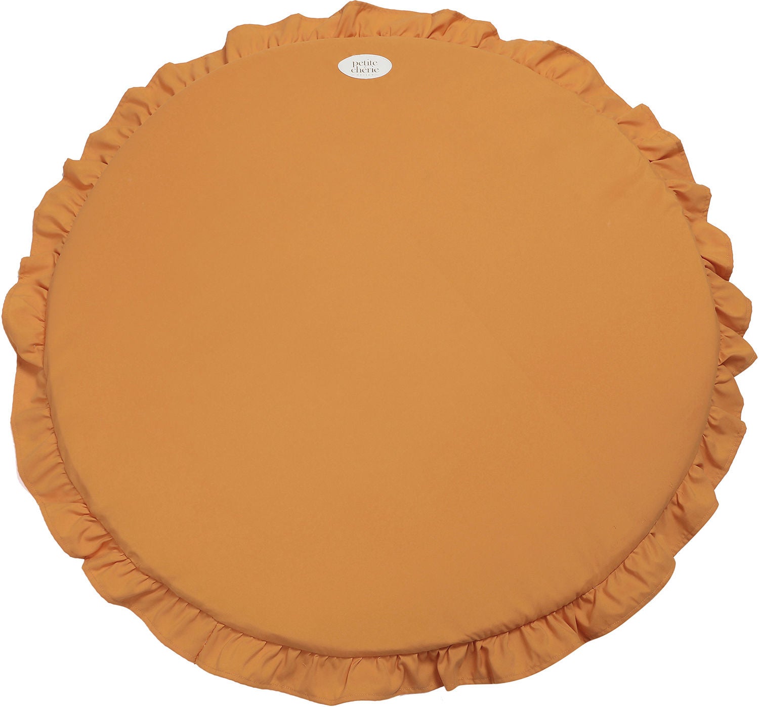 Petite Chérie Lekmatta Rund med Volang 80|Butterscotch