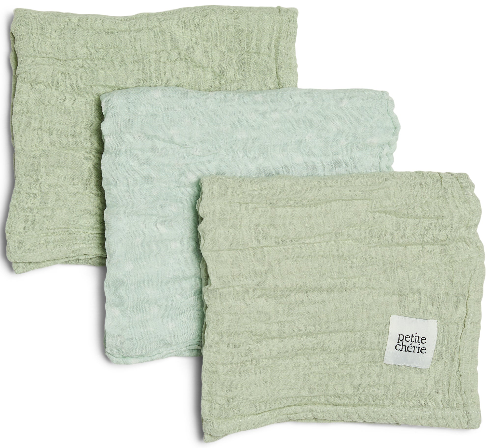 Petite Chérie Muslinfilt 3-Pack|Anais
