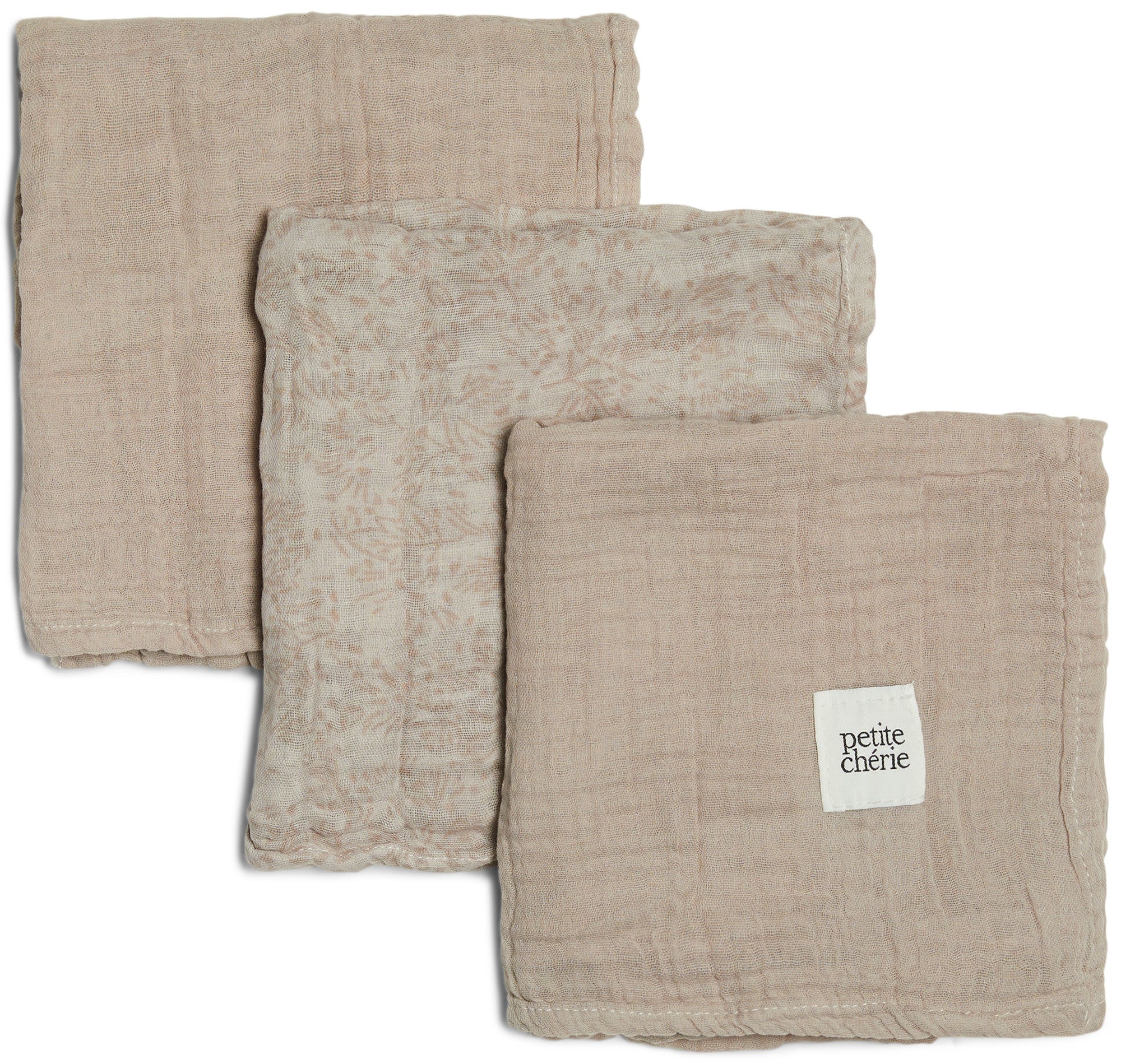 Petite Chérie Muslinfilt 3-Pack|Esme