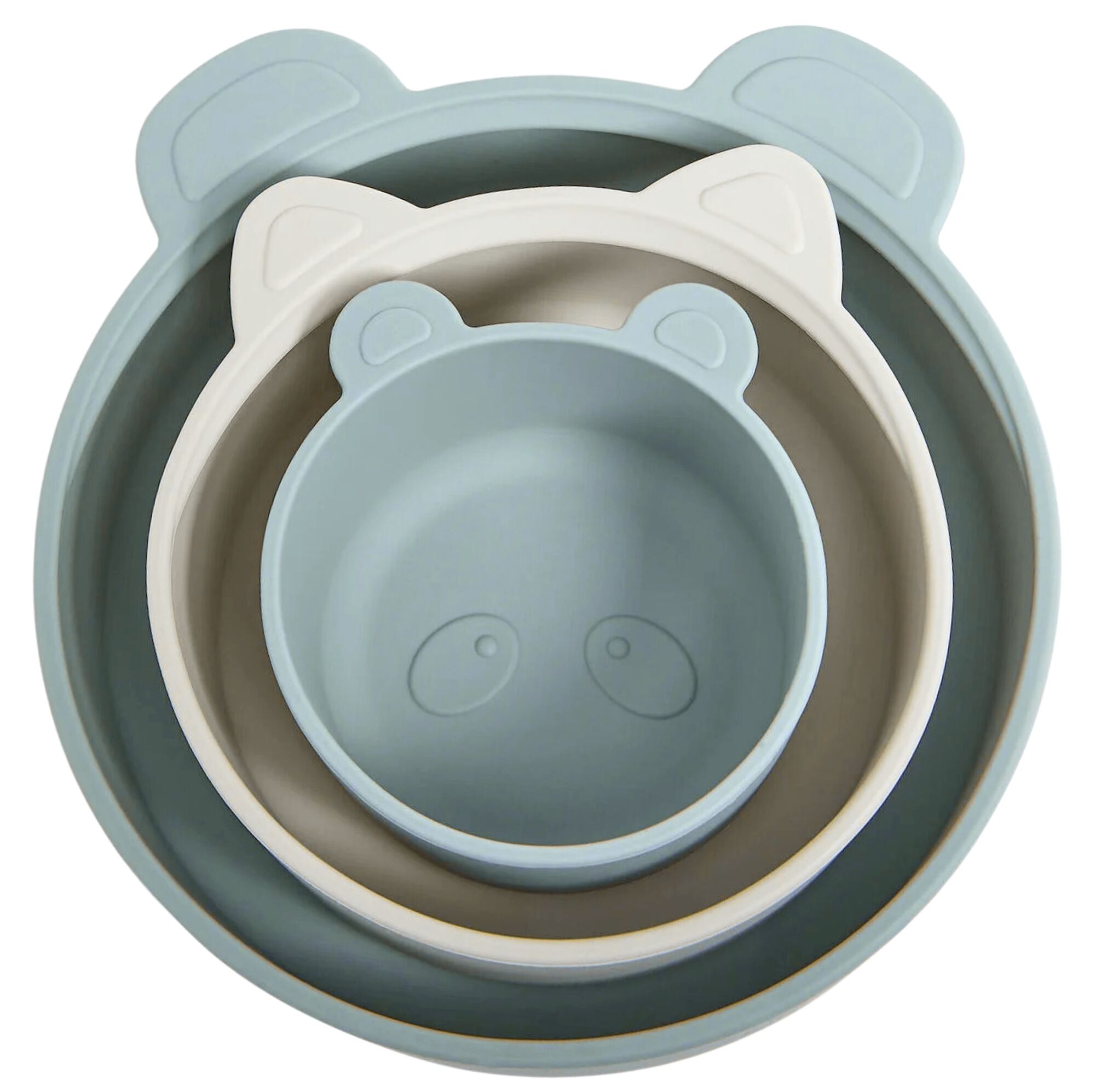 Petite Chérie Rumi Tallriksset Silikon|Dusty Blue