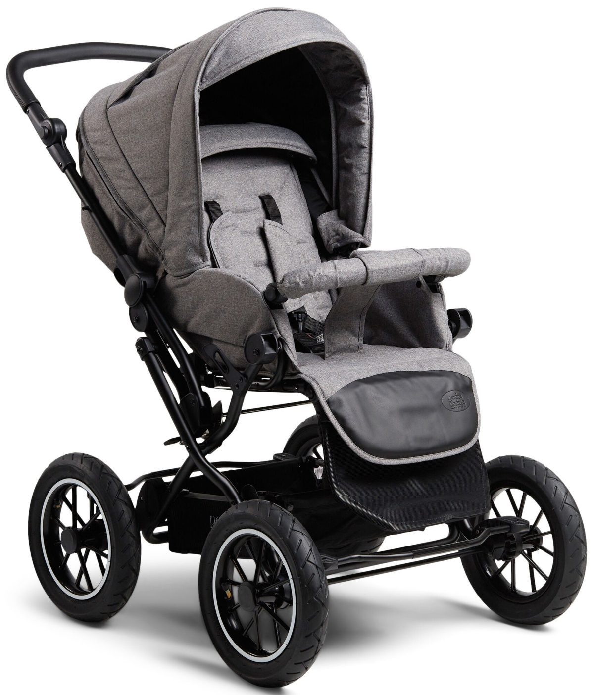 Petite Chérie Solide+ Sittvagn|Grey Melange