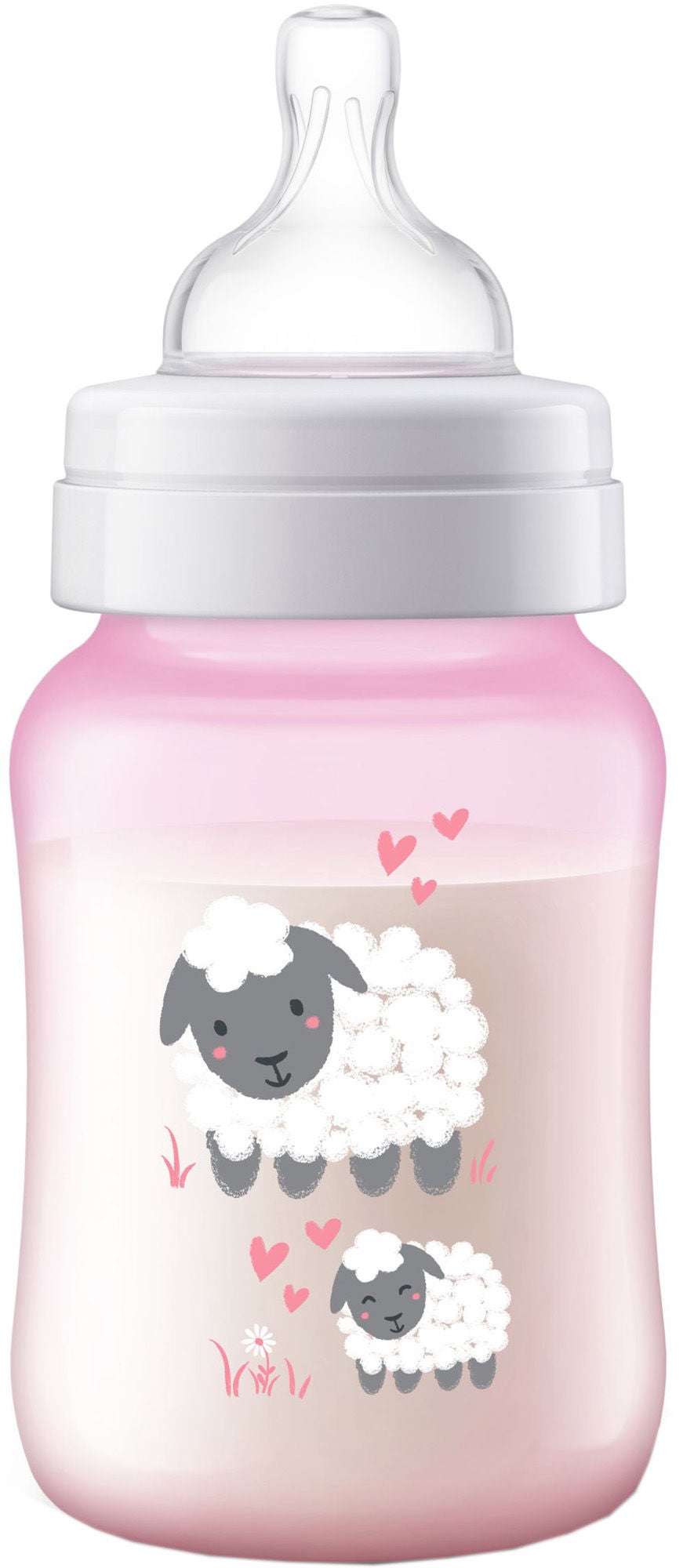 Philips Avent Anti-Kolik Nappflaska 260ml|Rosa