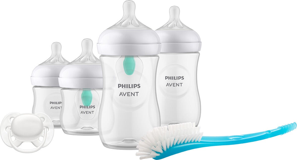 Philips Avent Natural Response Nappflaskor Startpaket med AirFree Vent Newborn|