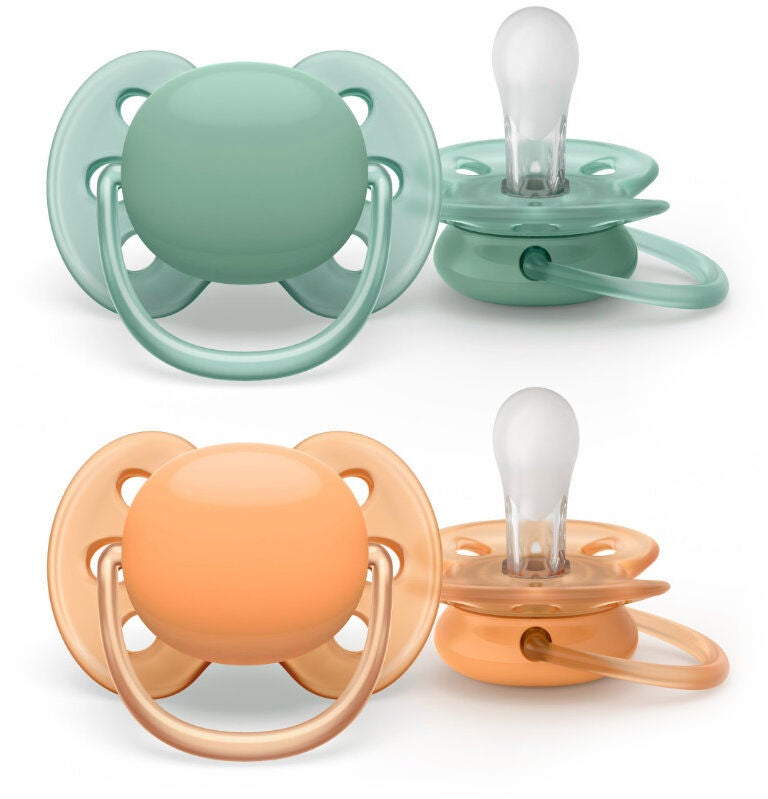 Philips Avent Ultra Soft Napp 0-6 m 4-pack|Neutral