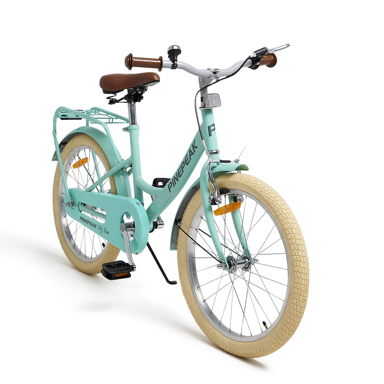 Pinepeak Retro City Cykel 20 tum|Turkos