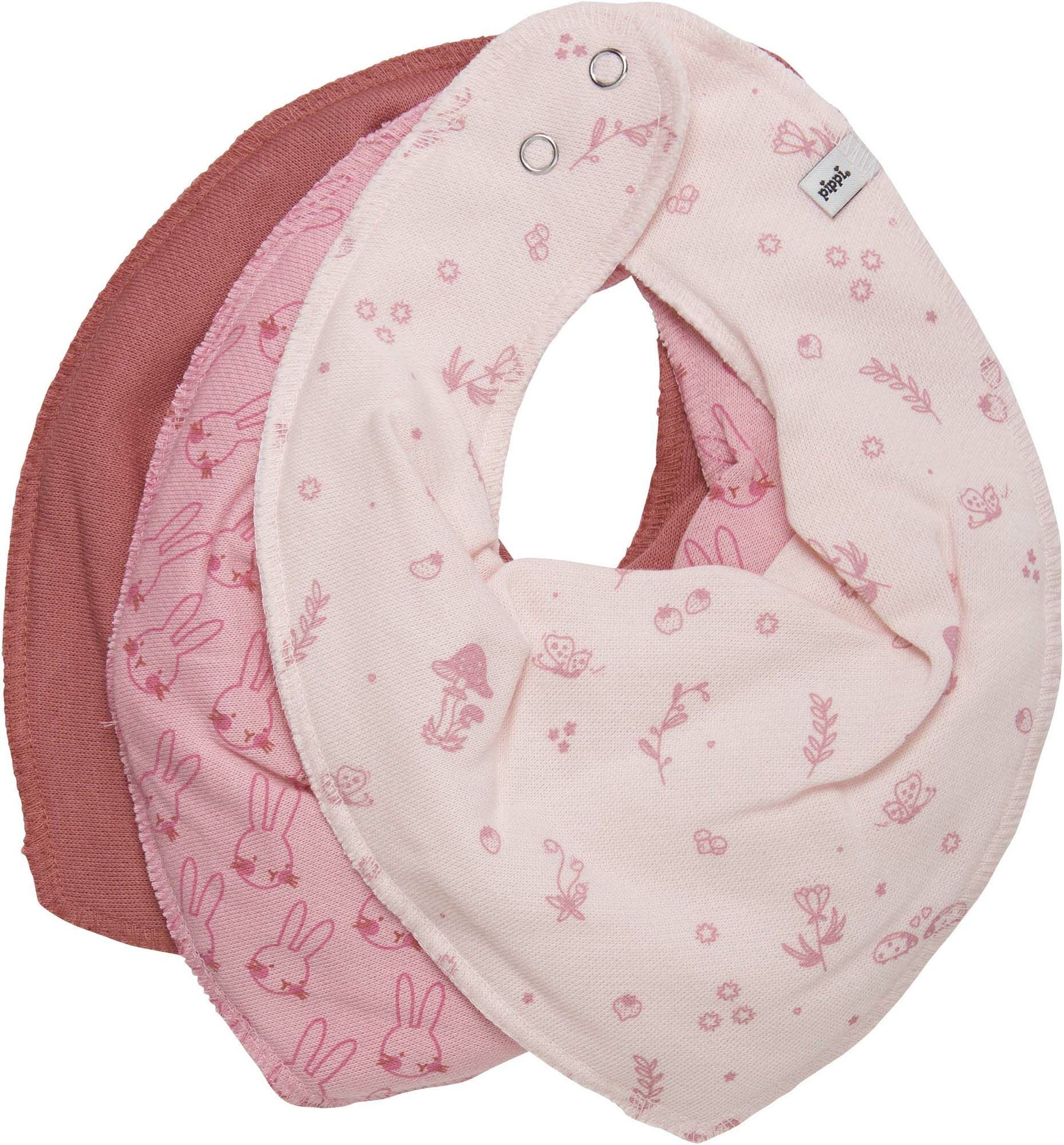 Pippi Dregglisar 3-Pack|Rose